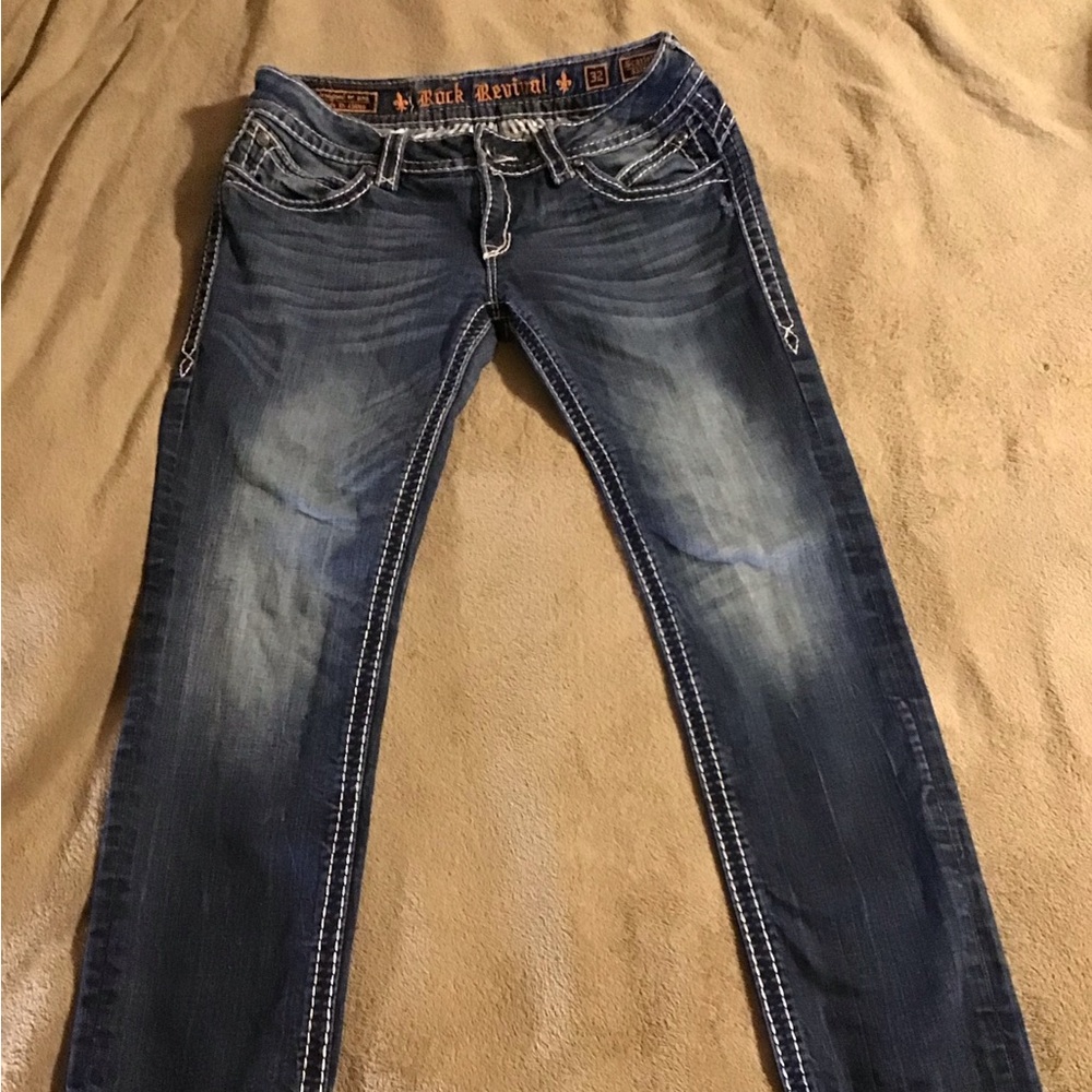 Rock Revival “Scarlet” skinny 32